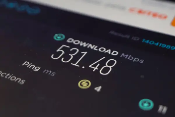 teste de velocidade de internet