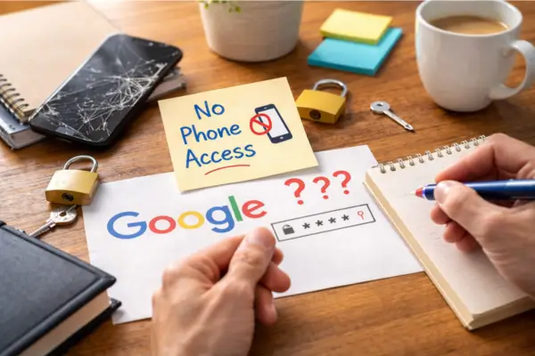 Recuperar conta Google sem acesso ao celular antigo