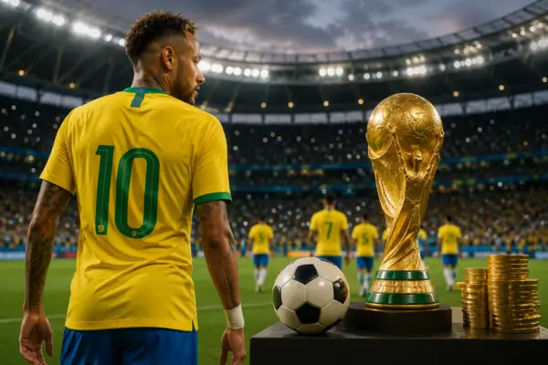 Salário do Neymar na Copa do Mundo