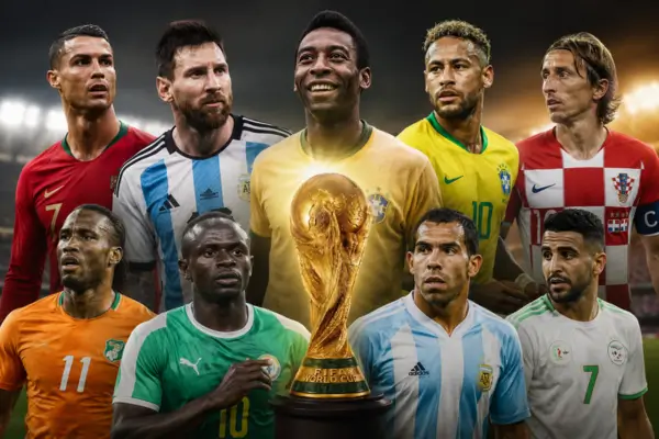 10 Jogadores da Copa do Mundo Que Venceram a Pobreza