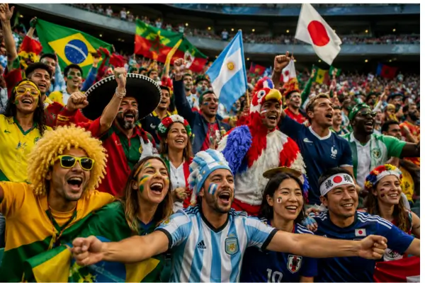 Torcidas mais impressionantes da história da Copa do Mundo