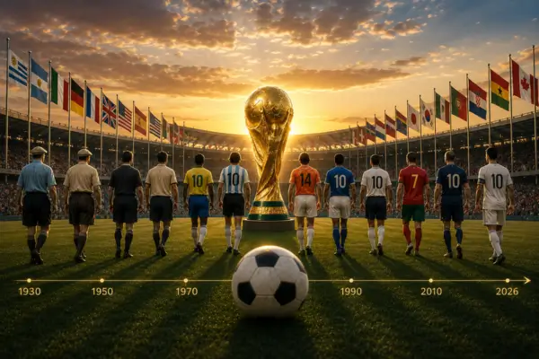 Linha do Tempo da Copa do Mundo: Todas as Edições
